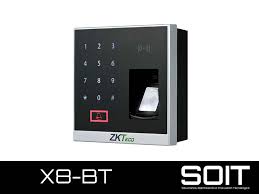 ZK X8-BT sistema de control de acceso por huella digital con asistencia control de acceso de la puerta con Bluetooth lector de huella digital